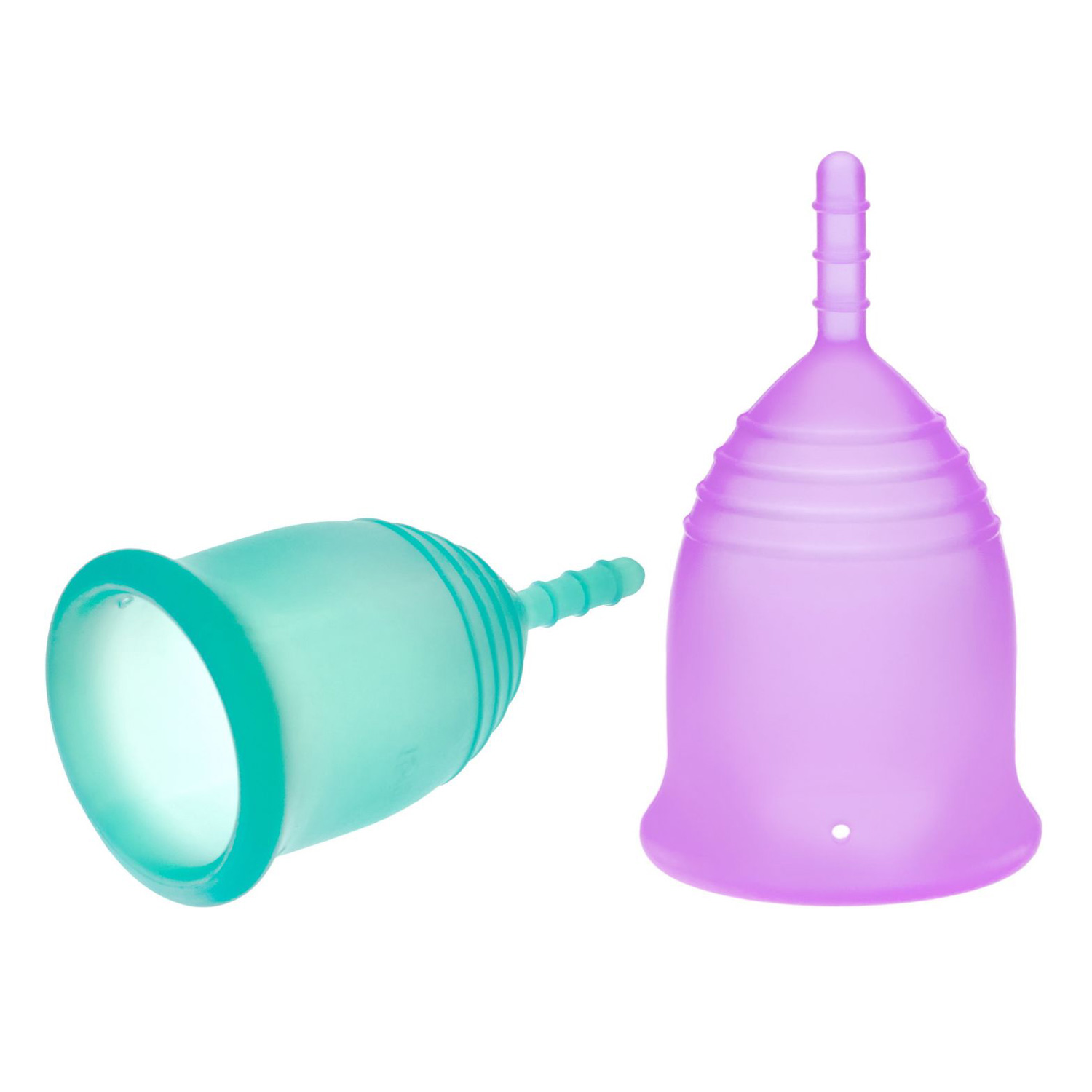 Набор менструальных чаш Bradex Clarity Cup SX 0052 многразовые 2 штуки (S+L) - 1